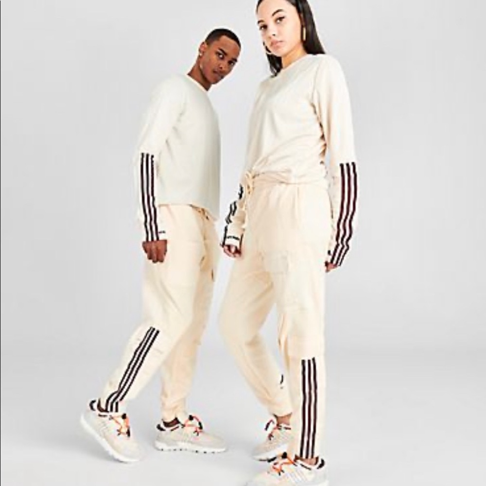 IVY PARK X Adidas cream cargo pant